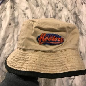 Hooters Beige Bucket Hat